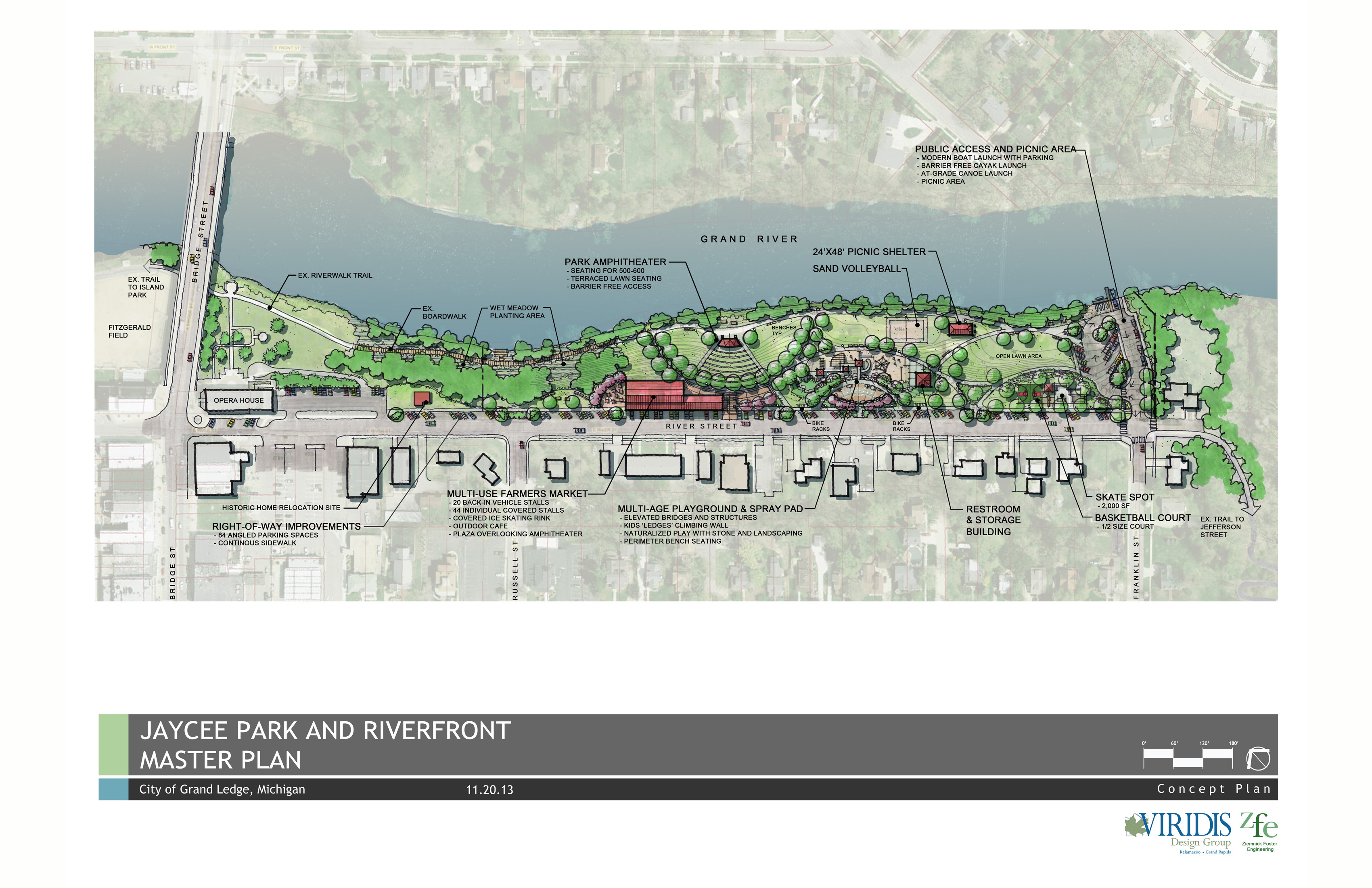 Jaycee Park and Riverfront Concept