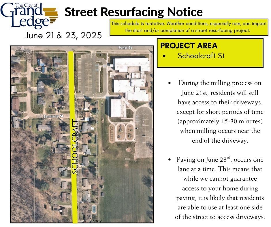 Street Resurfacing Notice-POSTING