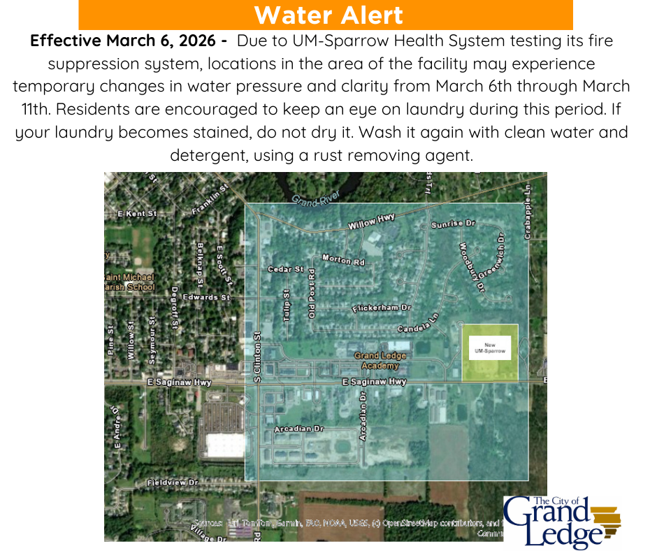 Water Alert - UM-Sparrow